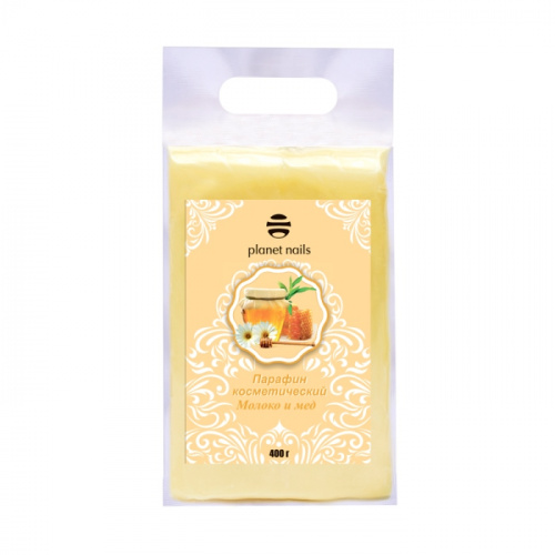 Парафин косметический Planet Nails Молоко и мед 400 гр. 12245