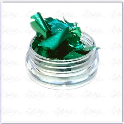 Фольга поталь Малахит (матовая) FCC-31 Фольга поталь Малахит (матовая) FCC-31