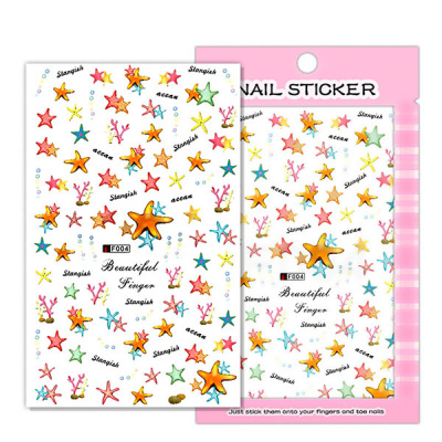 Наклейки Nail Sticker F004 NM-000 Наклейки Nail Sticker F004 NM-000