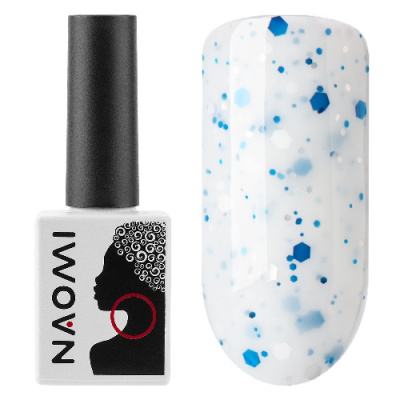 Naomi База каучуковая для гель-лака 25 Milky Splash (Blue) 10 мл. Naomi База каучуковая для гель-лака 25 Milky Splash (Blue) 10 мл.