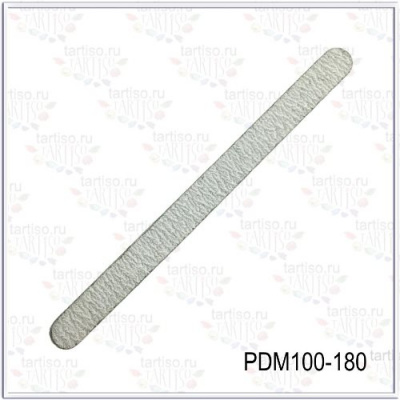 Пилка (дерево) 100/180 прямая серая 13 см. PDM100-180