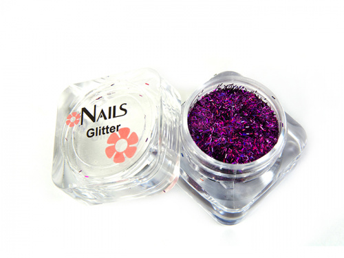 Глиттер Nails квадр.банка Y1BV082