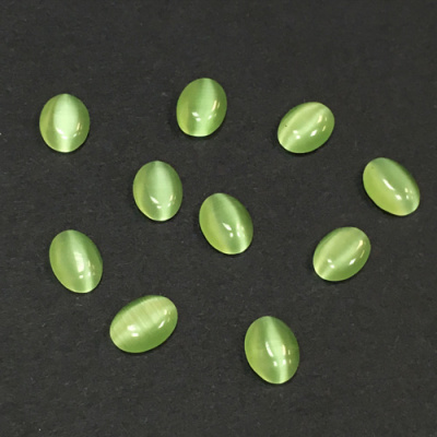 Камни кошачий глаз Y1CL302 (зеленый)