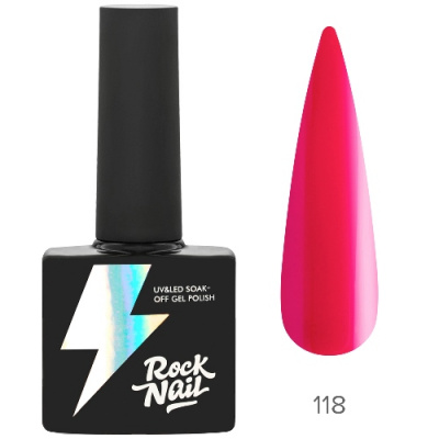 RockNail Гель-лак Basic 118 Makeup 10 мл. RockNail Гель-лак Basic 118 Makeup 10 мл.