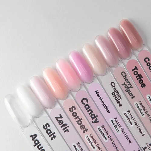 Patrisa Nail Комби гель Kombi Gel Liquid Medium Toffee 12 мл.