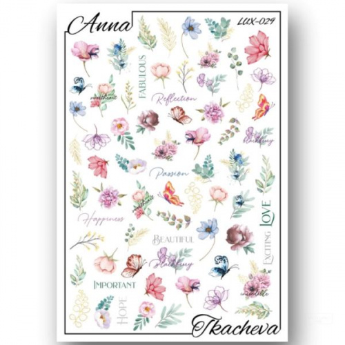 2D Слайдер-дизайн by Anna Tkacheva LUX-029