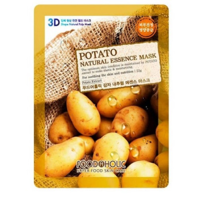 Маска для лица FoodaHolic 3D 30 гр. с натуральным экстрактом картофеля 204288 Маска для лица FoodaHolic 3D 30 гр. с натуральным экстрактом картофеля 204288