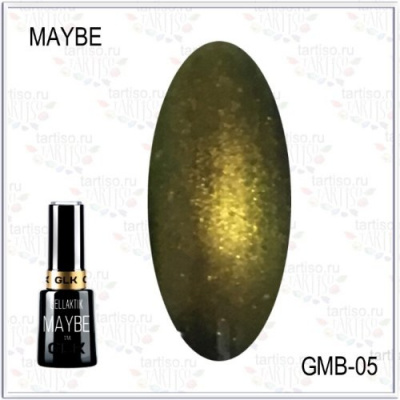 GELLAKTIK MAYBE 5D магнитный гель-лак 12 мл. GMB-05 GELLAKTIK MAYBE 5D магнитный гель-лак 12 мл. GMB-05