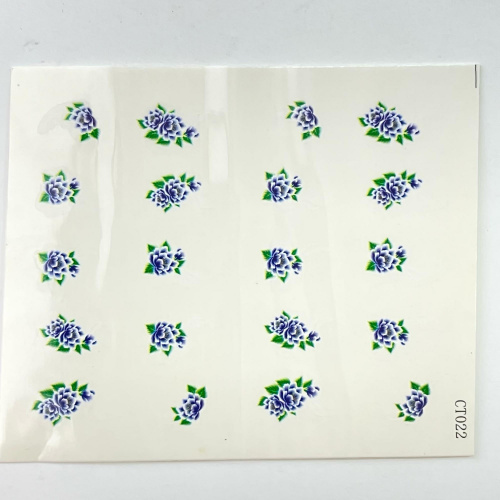 Nails Переводные картинки Y1BHC022